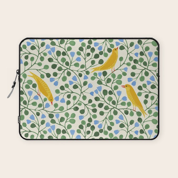 Aviary Vine Laptop Sleeve Gallery Image 1
