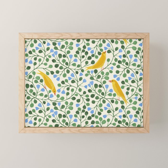 Aviary Vine Mini Art Print Gallery Image 1