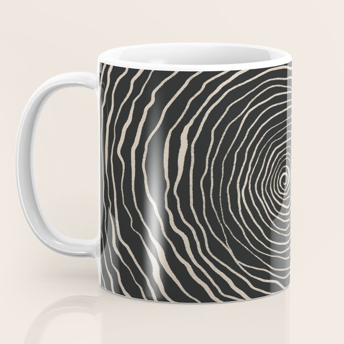 Strokes 07: Nero Black Edition  Coffee Mug Gallery Image 3