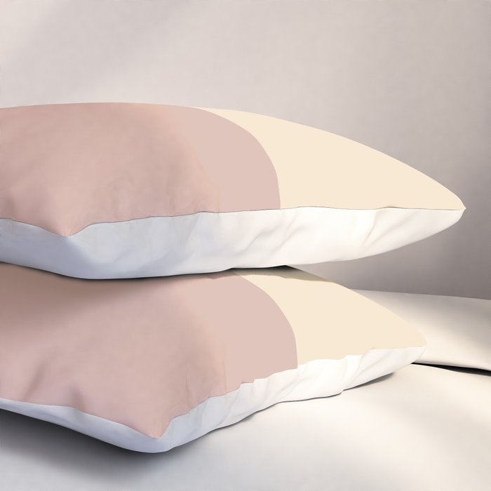 Color Block Abstract XIX Pillow Sham Gallery Image 3