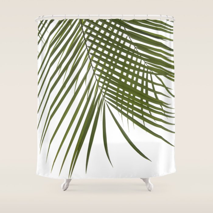 Palm Leaves I Shower Curtain Gallery Image 1