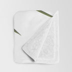 Palm Leaves I Throw Blanket Gallery Image 3