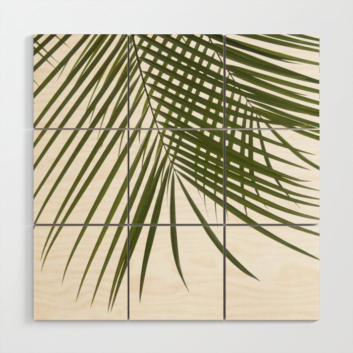 Palm Leaves I Wood Wall Art Gallery Image 1