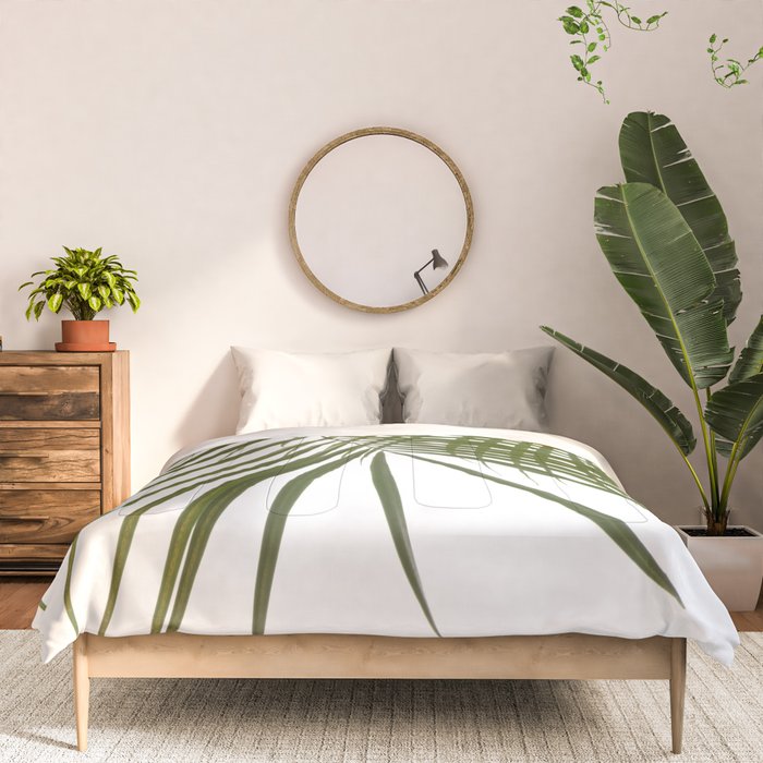 Palm Leaves I Comforter Gallery Image 3
