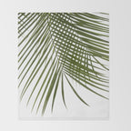 Palm Leaves I Throw Blanket Gallery Image 2