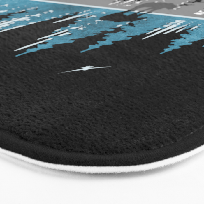 The Sounds Of Nature - Music Sound Wave Bath Mat Gallery Image 3