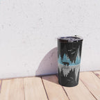 The Sounds Of Nature - Music Sound Wave Travel Mug Gallery Image 4
