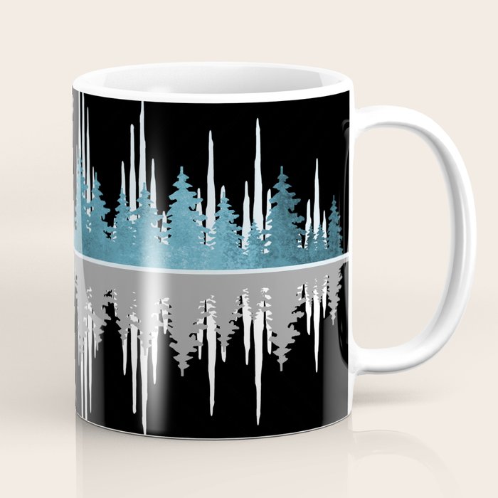 The Sounds Of Nature - Music Sound Wave Coffee Mug Gallery Image 1