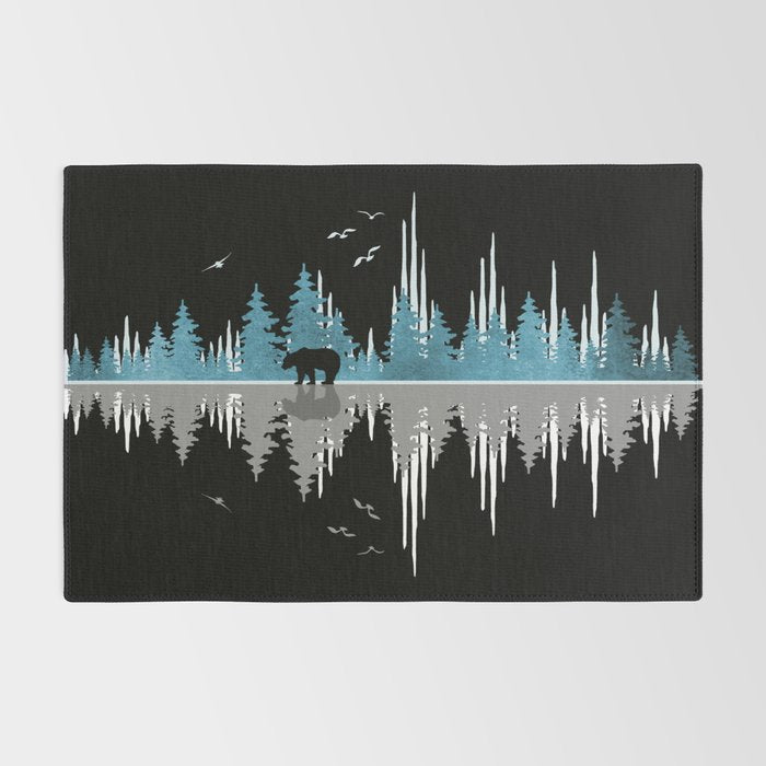 The Sounds Of Nature - Music Sound Wave Rug Gallery Image 2