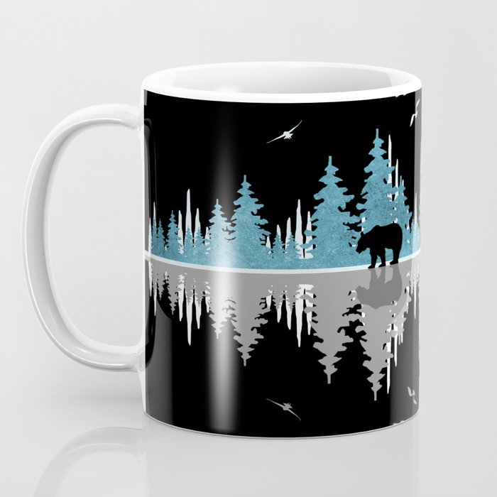 The Sounds Of Nature - Music Sound Wave Coffee Mug Gallery Image 3