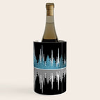 The Sounds Of Nature - Music Sound Wave Wine Chiller Gallery Image 3