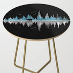 The Sounds Of Nature - Music Sound Wave Side Table Gallery Image 2