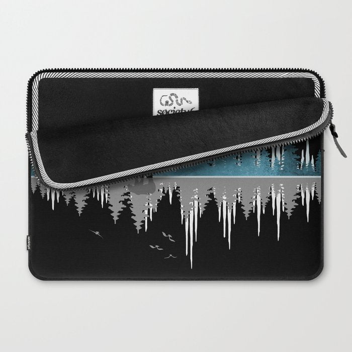 The Sounds Of Nature - Music Sound Wave Laptop Sleeve Gallery Image 2