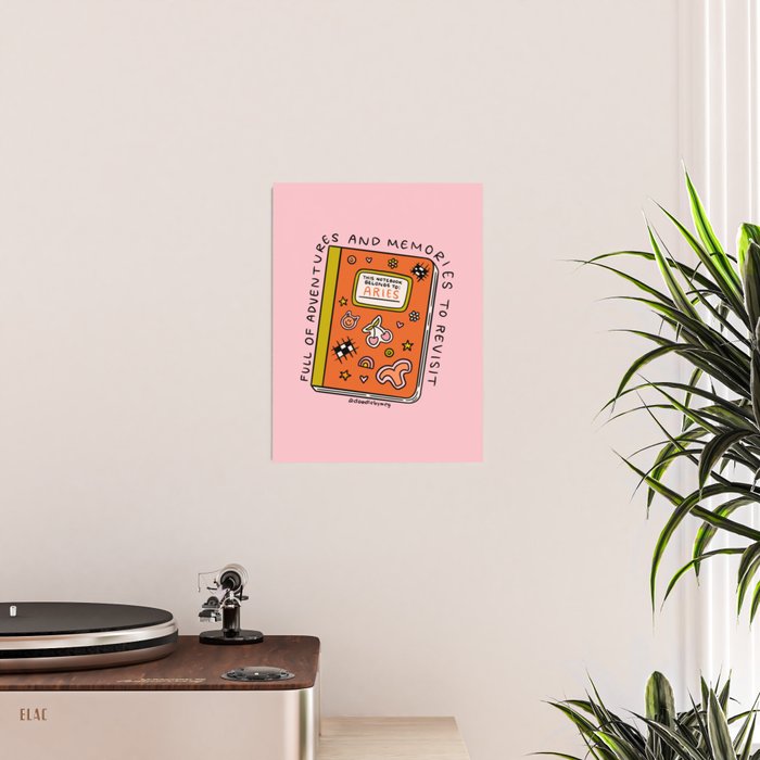 Aries Notebook Poster Gallery Image 2