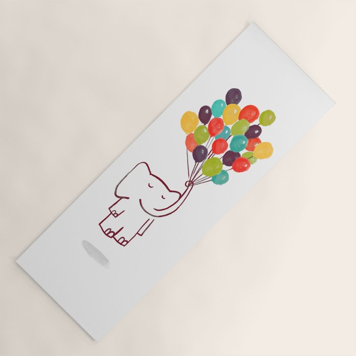Flying Elephant Yoga Mat Gallery Image 1