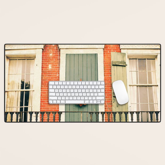 French Quarter Color, No. 5 Desk Mat Gallery Image 1