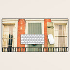 French Quarter Color, No. 5 Desk Mat Gallery Image 1