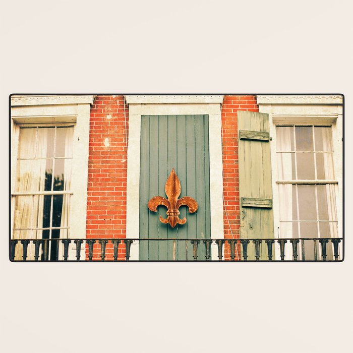 French Quarter Color, No. 5 Desk Mat Gallery Image 3