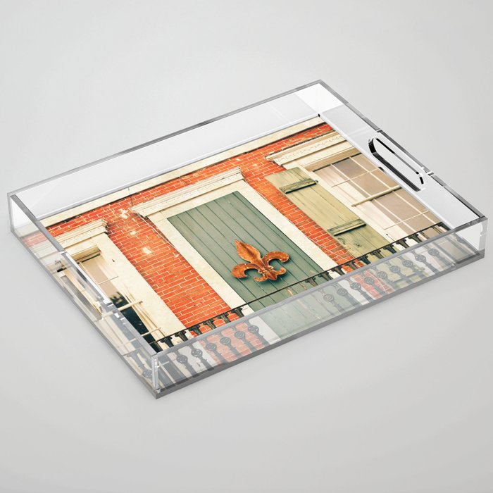 French Quarter Color, No. 5 Acrylic Tray Gallery Image 1