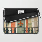 French Quarter Color, No. 5 Laptop Sleeve Gallery Image 2