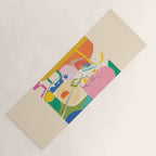 Abstract Woman 13 Yoga Mat Gallery Image 1