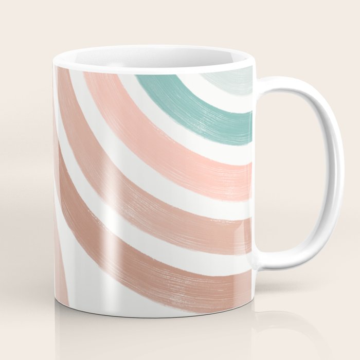 Double Retro Rainbows Coffee Mug Gallery Image 1