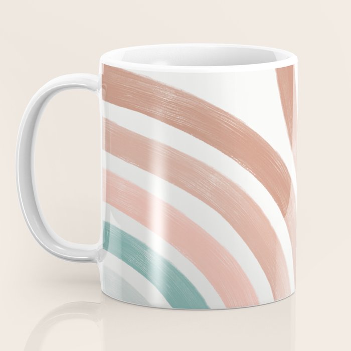 Double Retro Rainbows Coffee Mug Gallery Image 3