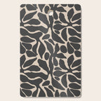 Abstract vintage flower art pattern Cutting Board Gallery Image 1