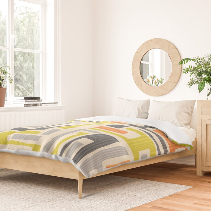 Mid Century Modern 58.1 Duvet Cover Gallery Image 2