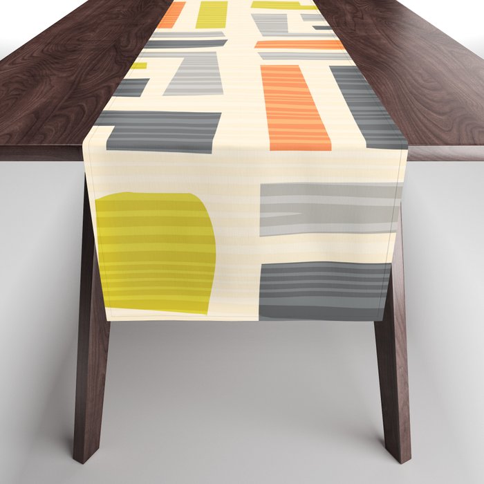 Mid Century Modern 58.1 Table Runner Gallery Image 1