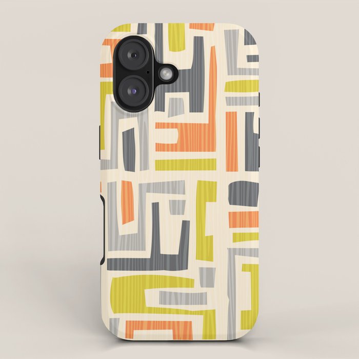 Mid Century Modern 58.1 iPhone Case Gallery Image 1