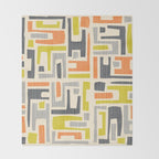 Mid Century Modern 58.1 Throw Blanket Gallery Image 2