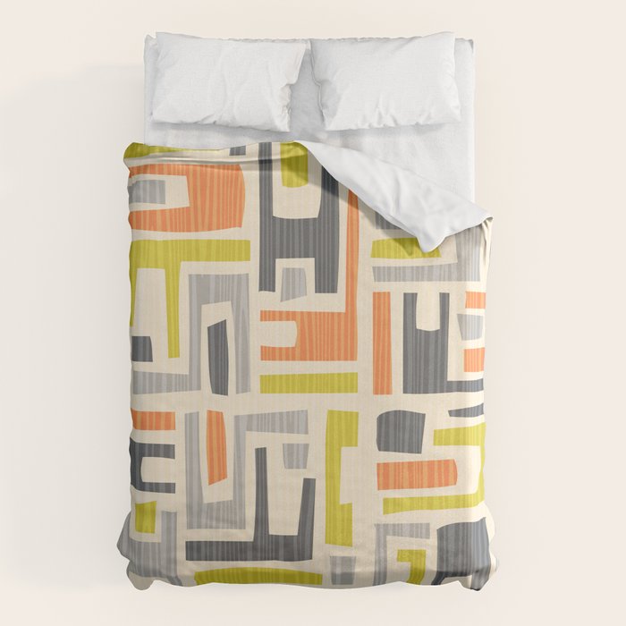 Mid Century Modern 58.1 Duvet Cover Gallery Image 6