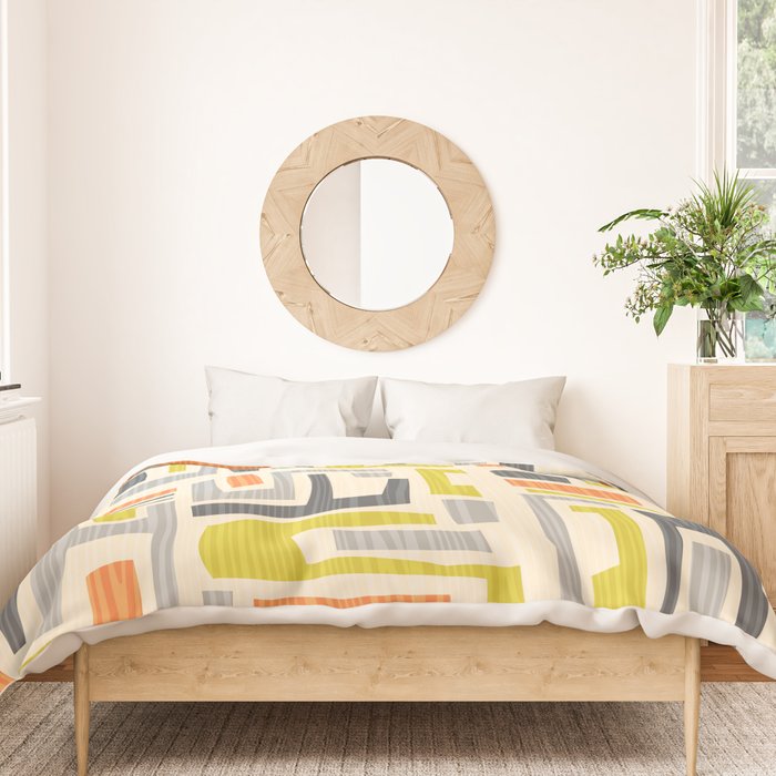 Mid Century Modern 58.1 Duvet Cover Gallery Image 3