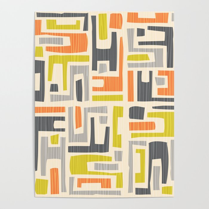 Mid Century Modern 58.1 Poster Gallery Image 4