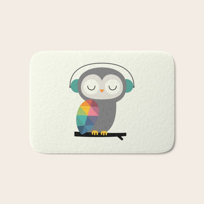 Owl Time Bath Mat Gallery Image 1