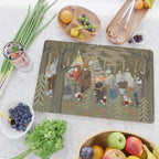 woodland parade Cutting Board Gallery Image 2