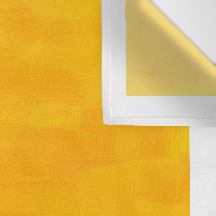 Pastel Yellow Pink Rothko Minimalist Mid Century Abstract Color Field Squares Wall Tapestry Gallery Image 3
