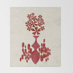 Diamond Blossom Throw Blanket Gallery Image 2