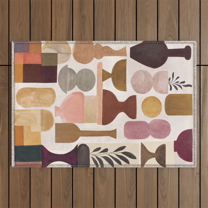 Quiet Objects Outdoor Rug Gallery Image 1