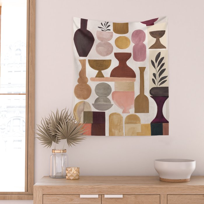 Quiet Objects Wall Tapestry Gallery Image 2