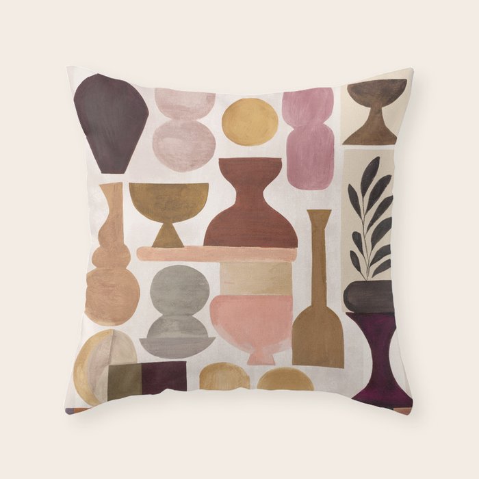 Quiet Objects Throw Pillow Gallery Image 6