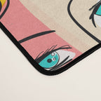 Comics Pop Girl Pattern Desk Mat Gallery Image 4