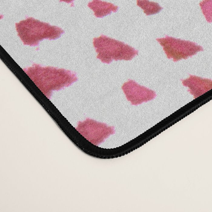 Watercolor Pink Rhythm II Desk Mat Gallery Image 4