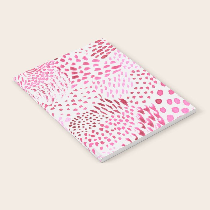 Watercolor Pink Rhythm II Notebook Gallery Image 2
