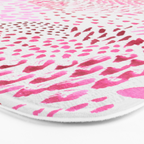 Watercolor Pink Rhythm II Bath Mat Gallery Image 3