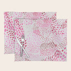 Watercolor Pink Rhythm II Placemat Gallery Image 1