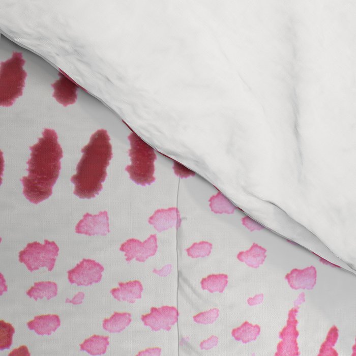 Watercolor Pink Rhythm II Comforter Gallery Image 4