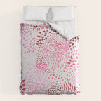 Watercolor Pink Rhythm II Comforter Gallery Image 6