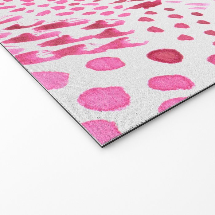 Watercolor Pink Rhythm II Welcome Mat Gallery Image 2